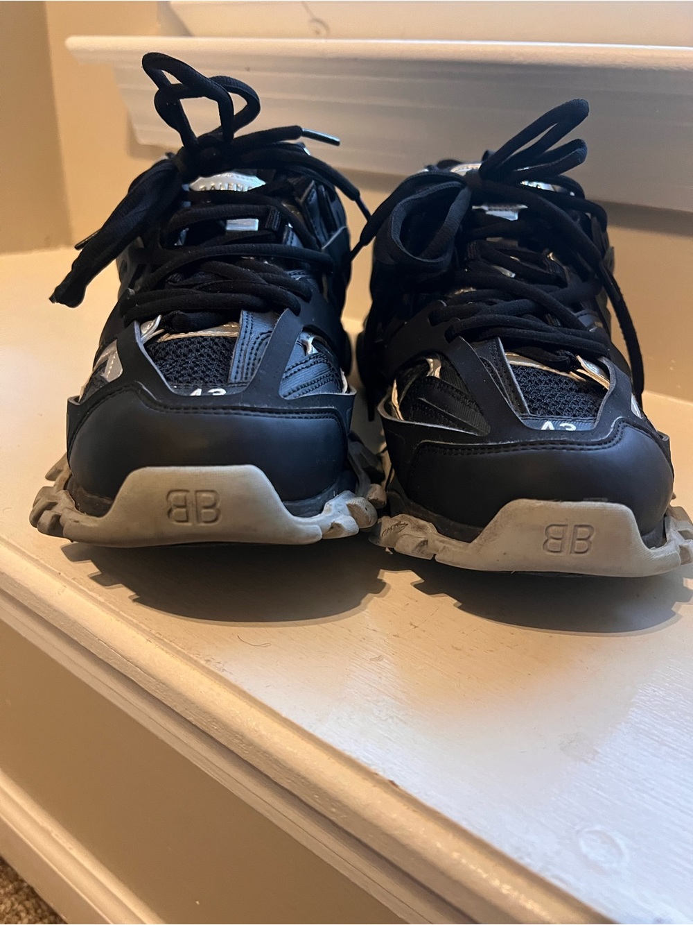Balenciaga Track Grey and Black Mens Size 10 - Picture 4 of 10